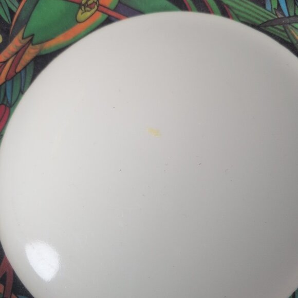 MALA Melamine Jungle Parrots & Flowers Set Cups Saucers Bowls Plates 10 Lot - Picture 15 of 15